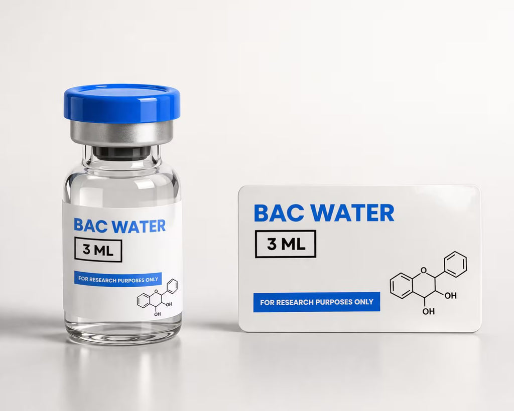 Bac Water Vial Labels