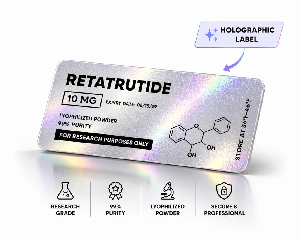 Peptide Vial Labels