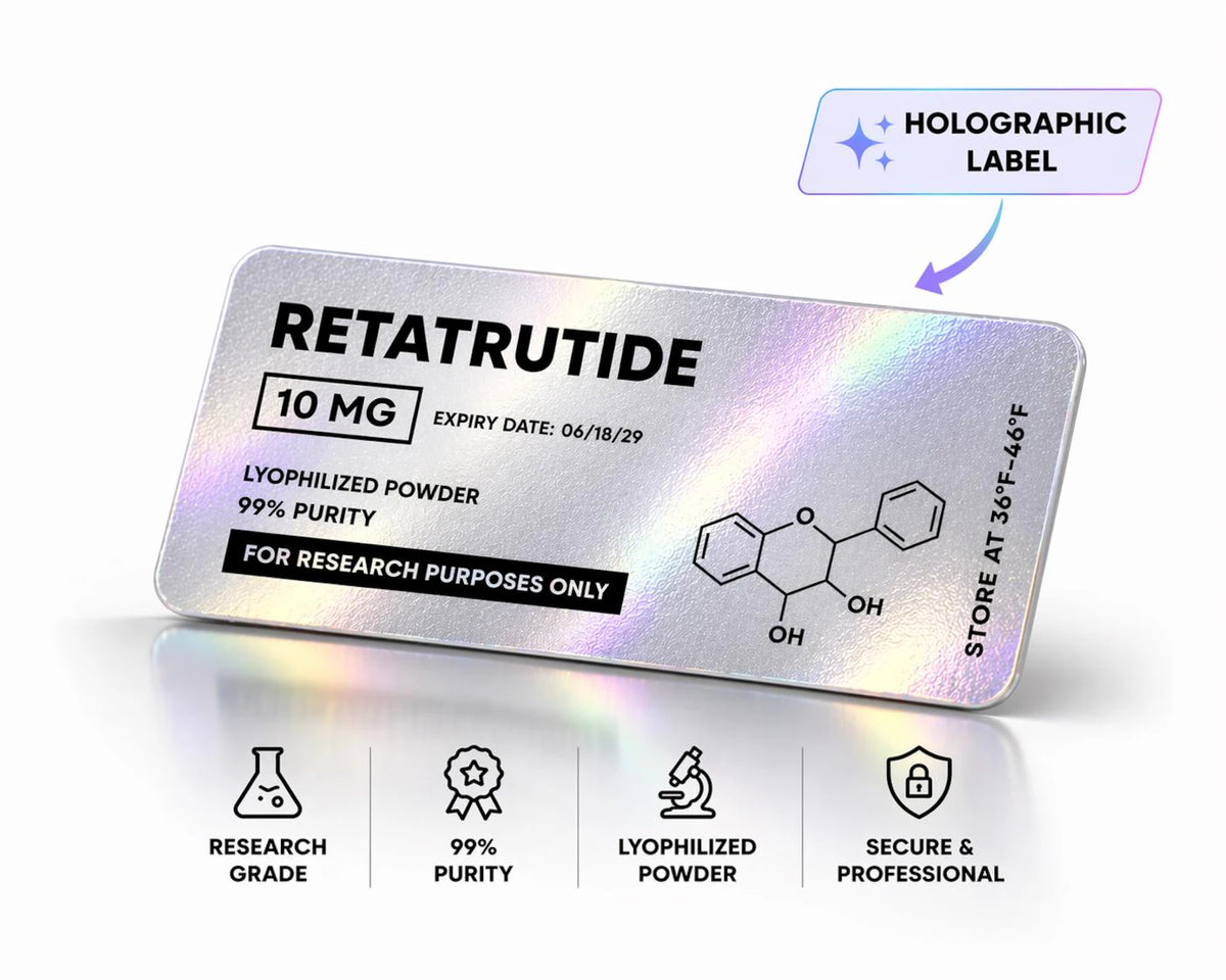 Peptide Vial Labels