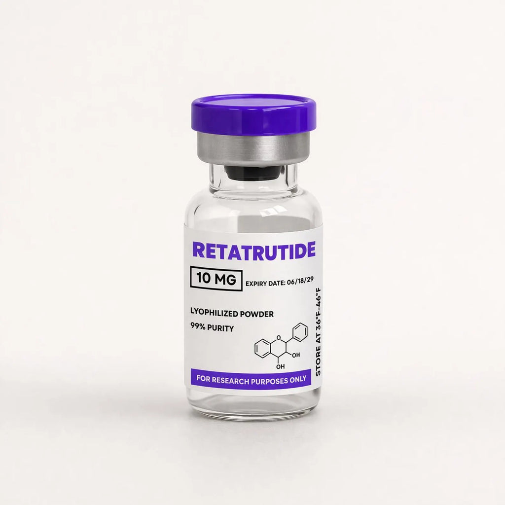 Oil-Proof Lab Style Peptide Vial Labels