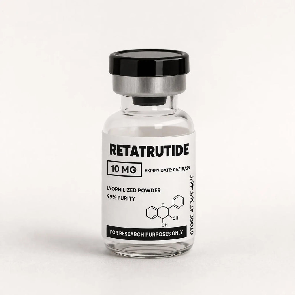 Oil-Proof Lab Style Peptide Vial Labels