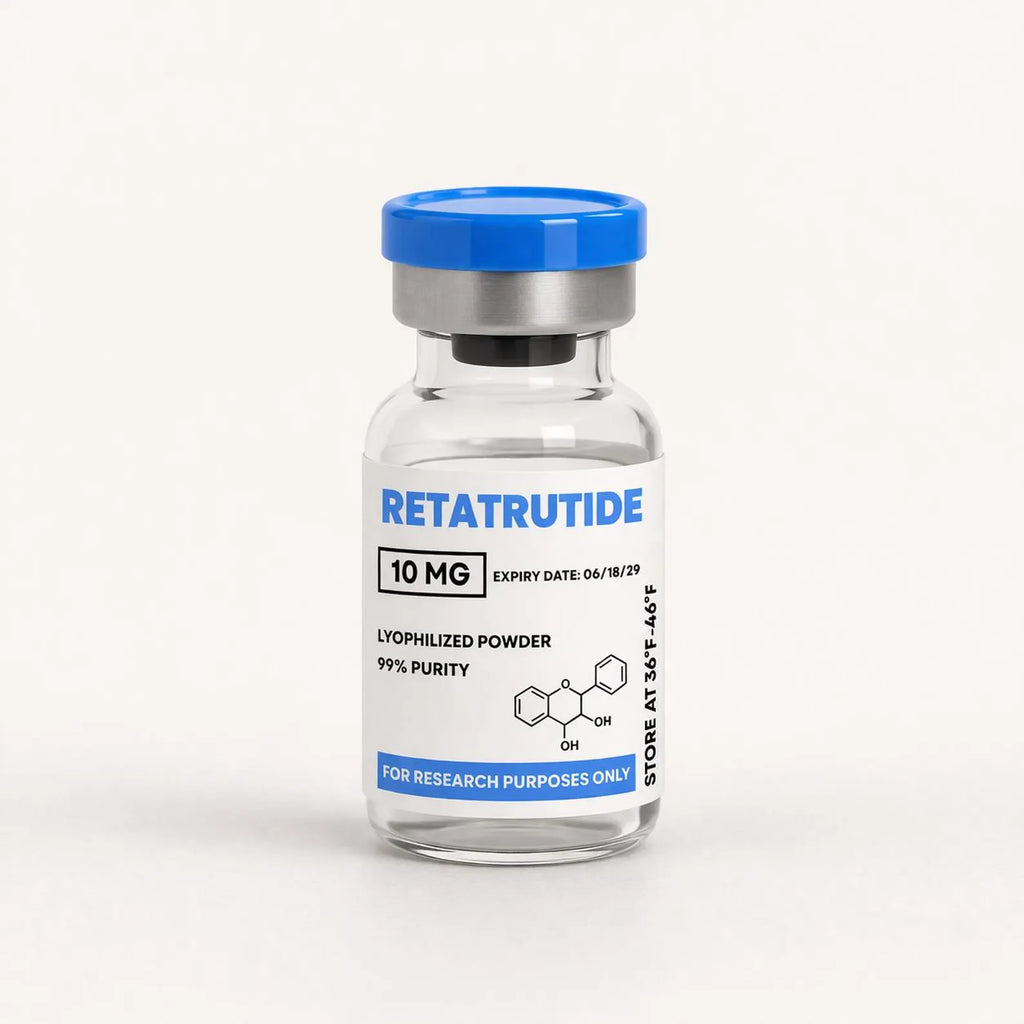Oil-Proof Lab Style Peptide Vial Labels